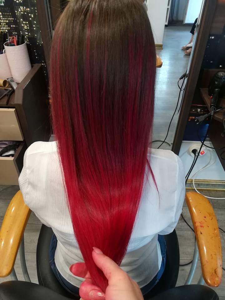 Stunning hair color