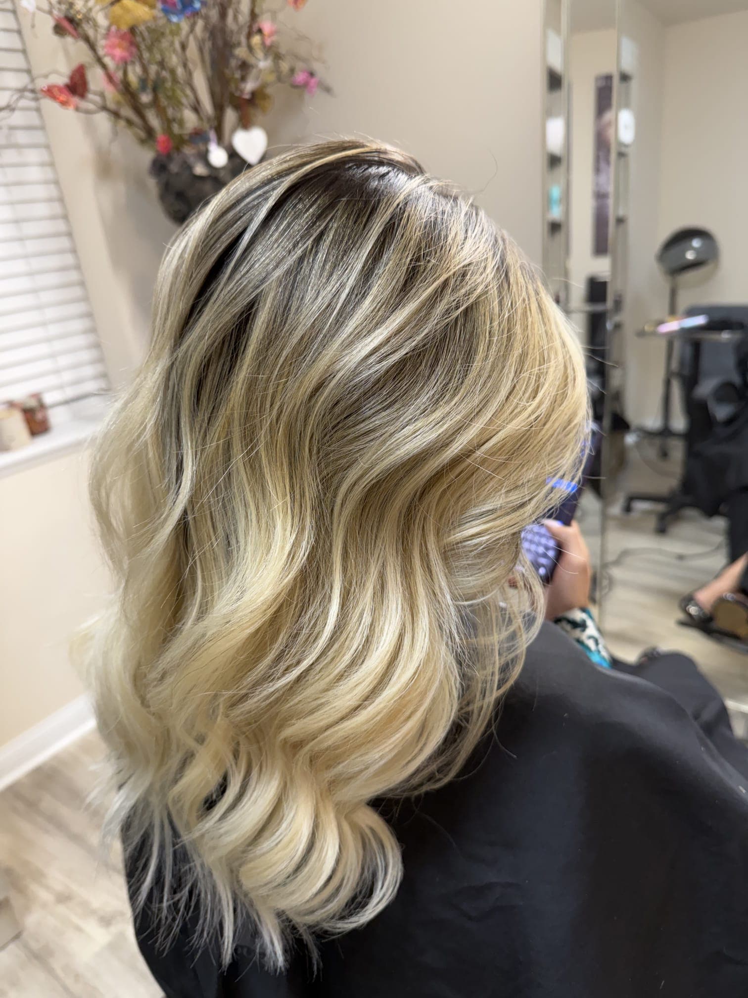 Beautiful hair styling