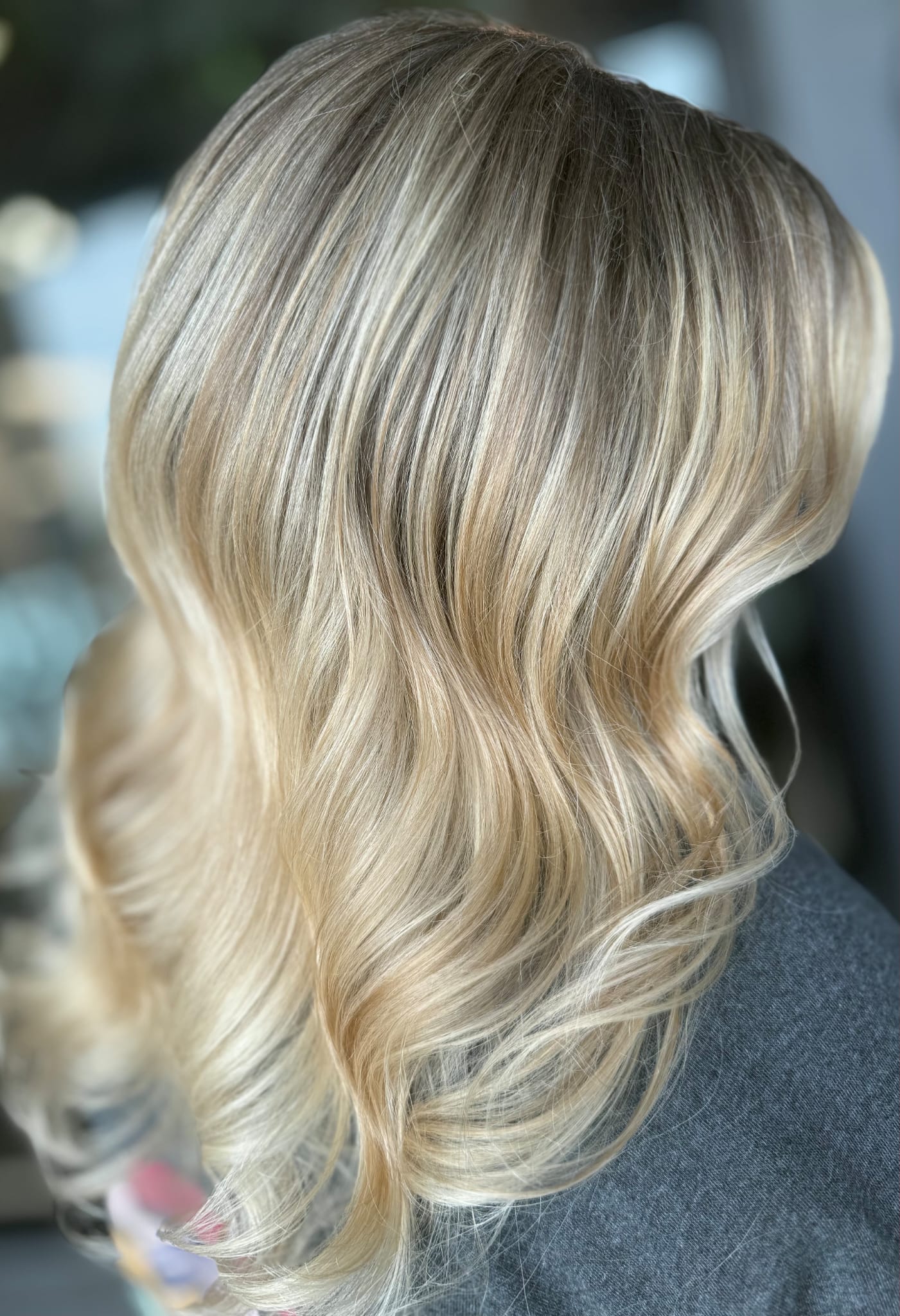 Professional hair styling showcase