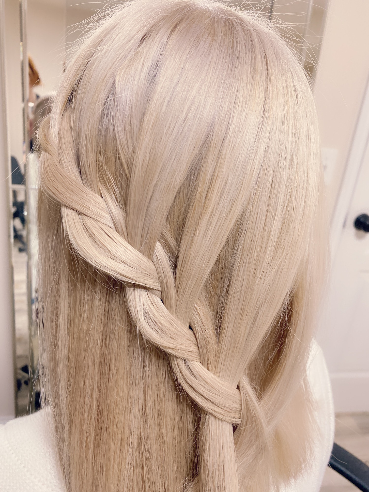 Elegant hairstyling artistry